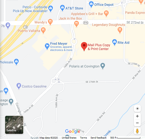 Mail Plus Map